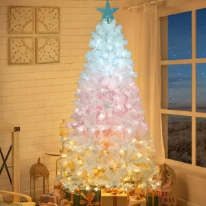 White Christmas Tree Auto Tree Branches