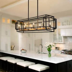 Industrial Chandelier for Table Dining Room