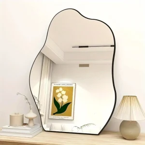 32" x 24.5" Frameless Wall Mirror Wall-Mounted